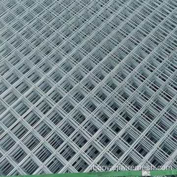 Foglio di recinzione di filo saldato in ferro zincato